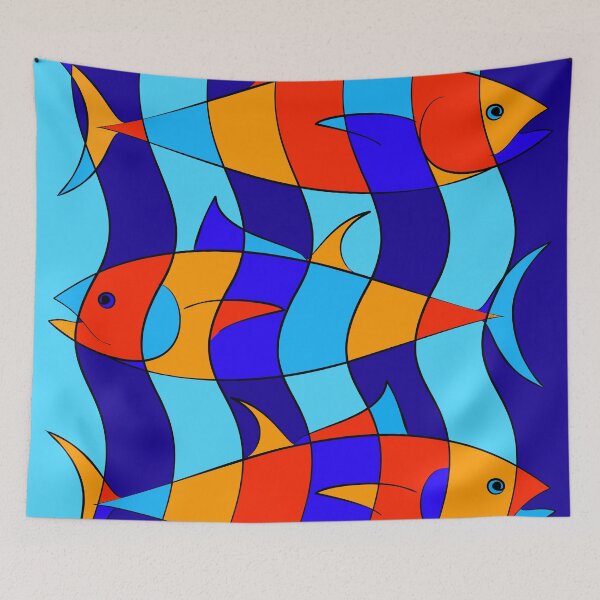 Item preview, Elsebius - Tres Pescados designed and sold by Cersatti.
