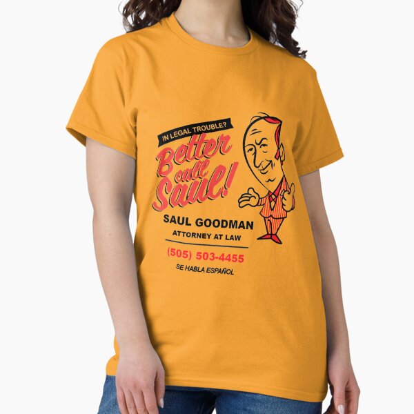 Vista previa del artículo con la obra «Mejor llama a Saul | Saul Goodman | Breaking Bad», diseñado y vendido por Jamie6902.