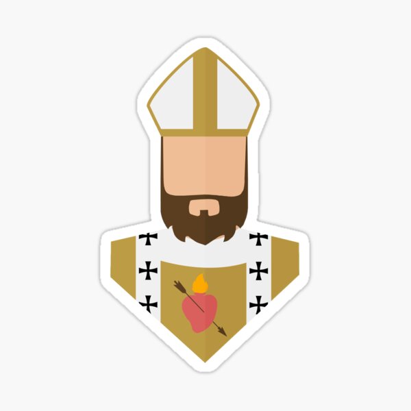 Item preview, Saint Augustine designed and sold by All Saints Shop.