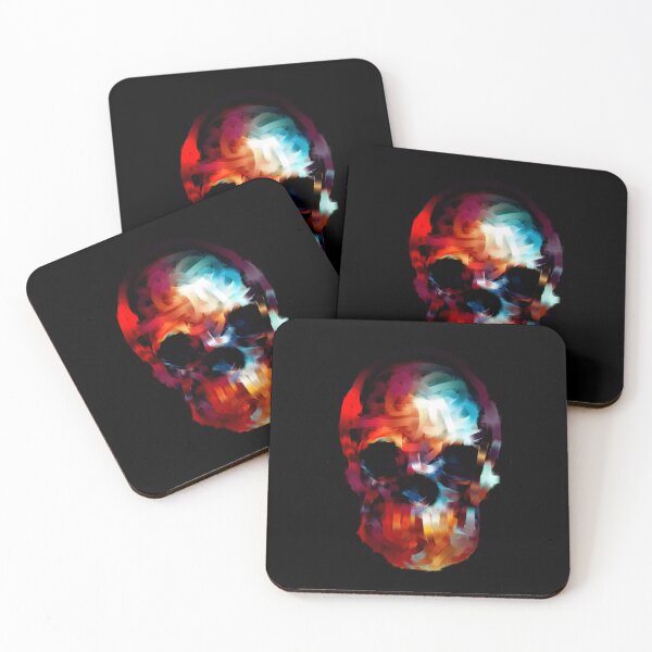 Artikelvorschau, Colourful skull with painting style entworfen und verkauft von portokalis.