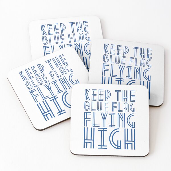 Item preview, KEEP THE BLUE FLAG FLYING HIGN designed and sold by DesignAndTales.