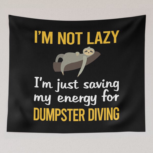 Item preview, Saving Energy Dumpster Diving designed and sold by RogersFried.
