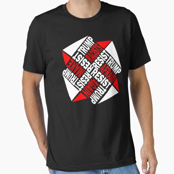 Vista previa del artículo con la obra «Haz que los racistas teman otra vez (en bloque)», diseñado y vendido por TheyServe.