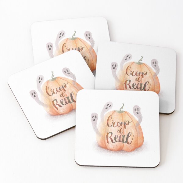 Item preview, Halloween quote “Creep it real” designed and sold by Rub14ekArts.