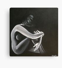 "Nude study" Fine Art By LaneyArt Canvas Print