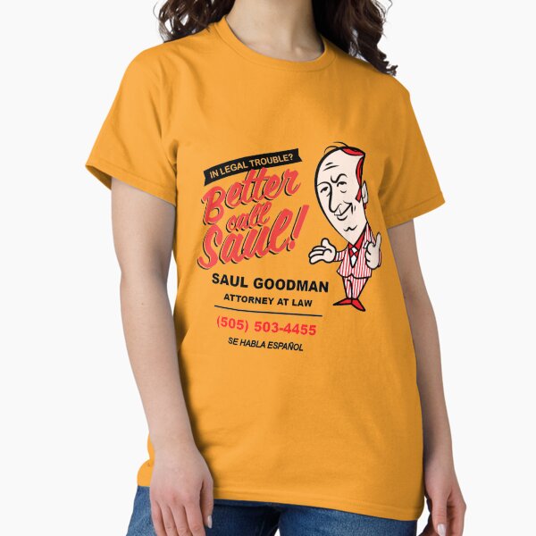 Vista previa del artículo con la obra «Mejor llama a Saul | Saul Goodman | Breaking Bad», diseñado y vendido por Jamie6902.