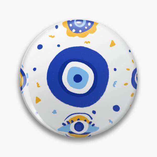 Item preview, Evil eye illustration designed and sold by Wildflower-Art.
