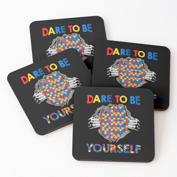 Item preview, Dare To Be Yourself Autism Awareness designed and sold by ElzaMathurinppi.
