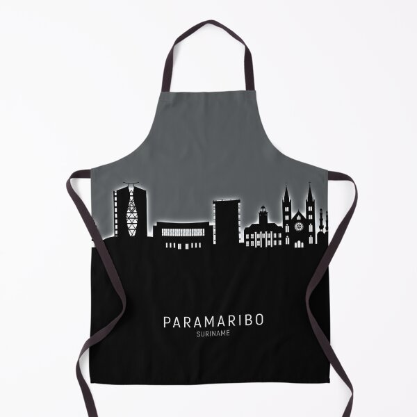 Item preview, Paramaribo Suriname Skyline designed and sold by ArtPrints.