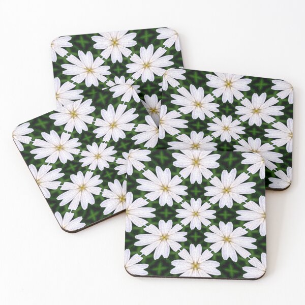 Item preview, White Marguerite Pattern designed and sold by Patternflower.