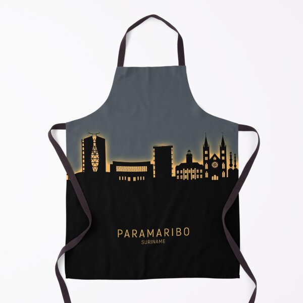 Item preview, Paramaribo Suriname Skyline designed and sold by ArtPrints.