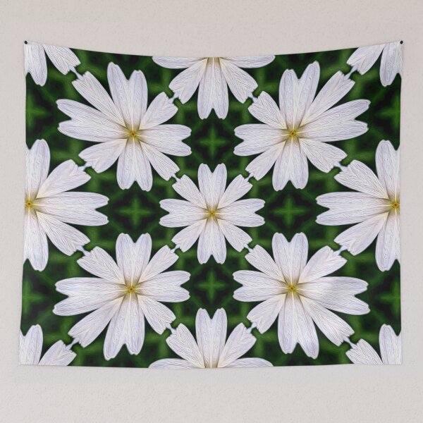 Item preview, White Marguerite Pattern designed and sold by Patternflower.