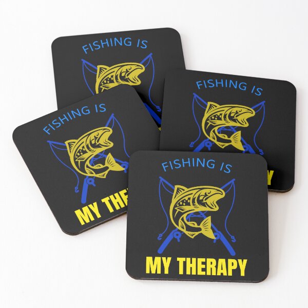 Item preview, FISHING IS MY THERAPY designed and sold by MJ96-PRO.
