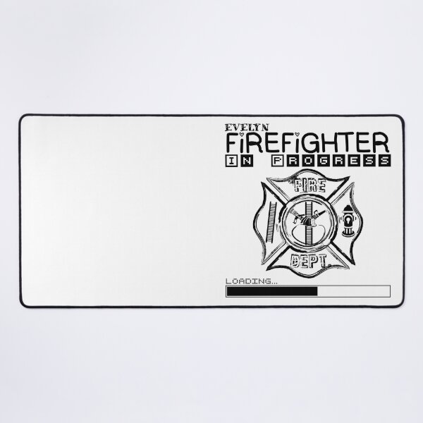 Item preview, Evelyn | FIREFIGHTER in Progress | Future Firefighter | Black Text designed and sold by Loving-school.