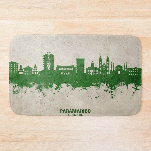 Item preview, Paramaribo Suriname Skyline designed and sold by ArtPrints.