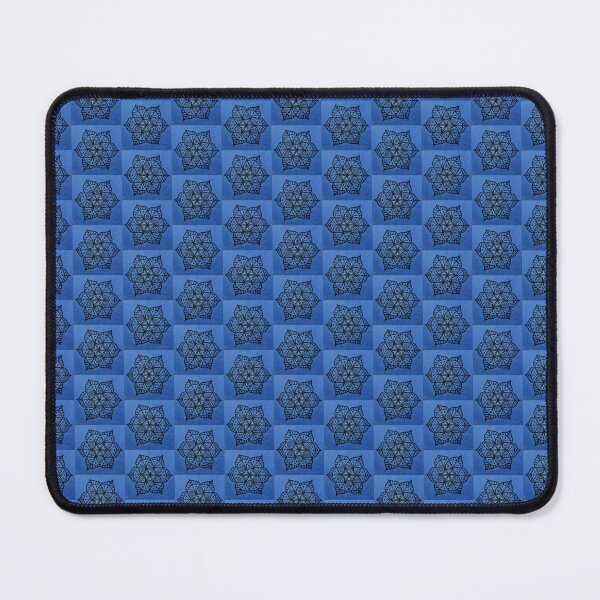 Item preview, ACCEPTANCE MANDALA ~ SACRED GEOMETRY FOR THE SOUL~ BLUE designed and sold by Ann Chatfield.