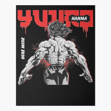  Baki Anime Poster Ogre Hanma Hanging Poster Canvas