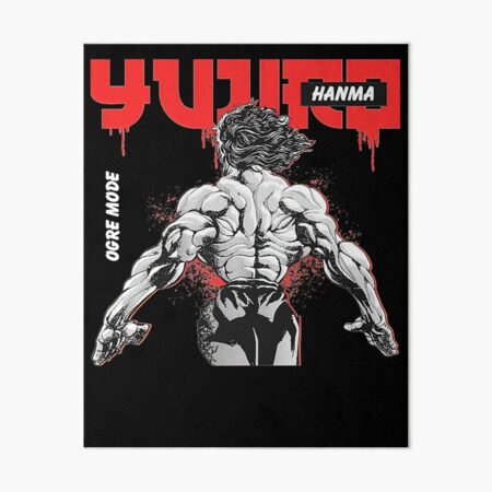  Baki Anime Poster Ogre Hanma Hanging Poster Canvas