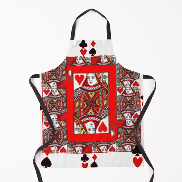 Item preview, CASINO DECORATIVE RED QUEEN SUITES PATTERN ART designed and sold by sharlesart.