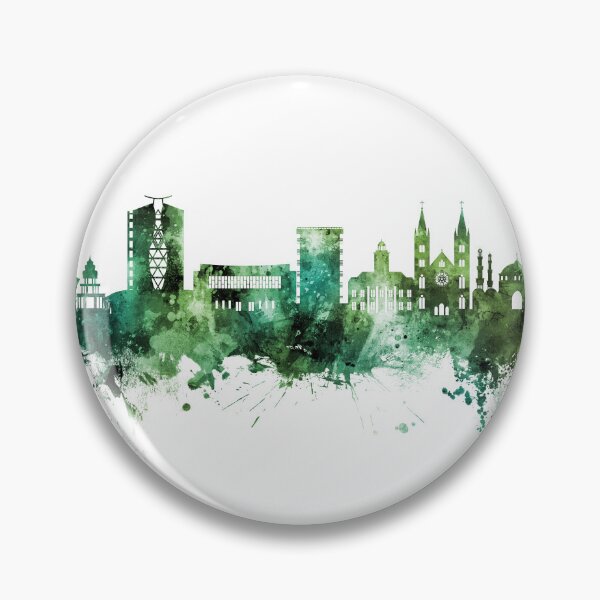 Item preview, Paramaribo Suriname Skyline designed and sold by ArtPrints.