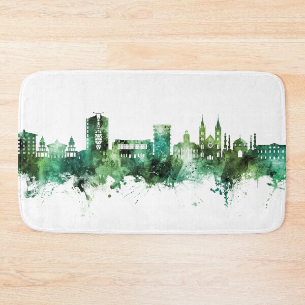Item preview, Paramaribo Suriname Skyline designed and sold by ArtPrints.