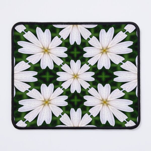 Item preview, White Marguerite Pattern designed and sold by Patternflower.