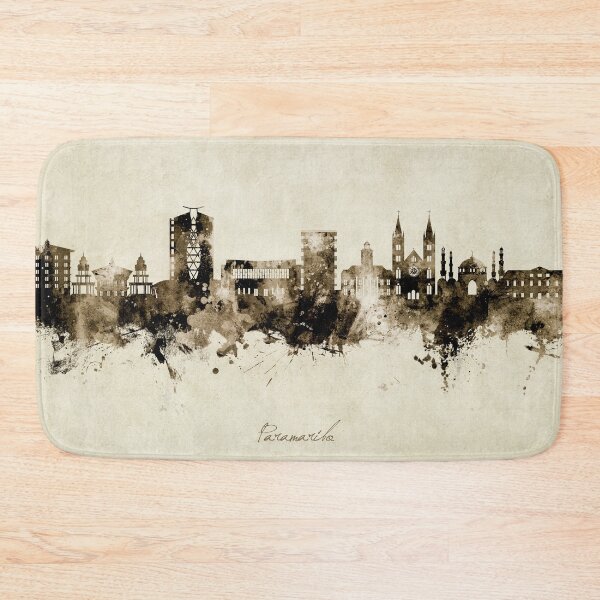 Item preview, Paramaribo Suriname Skyline designed and sold by ArtPrints.