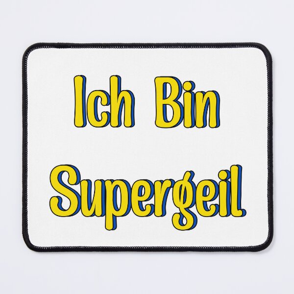 Item preview, Ich Bin Supergeil designed and sold by UniqueDesignHub.