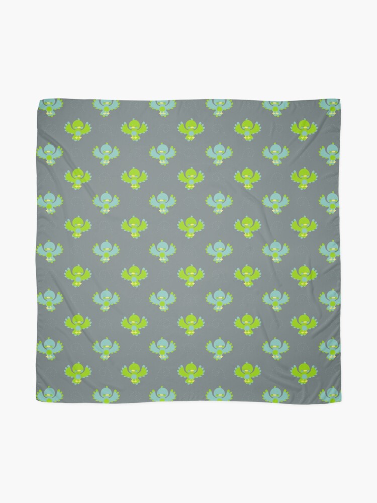 Thumbnail 2 of 3, Scarf, Cute little birds designed and sold by petitspixels.