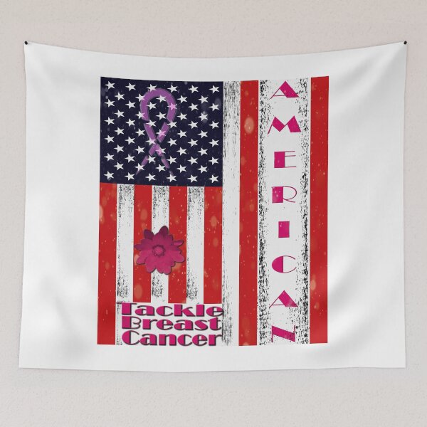 Item preview, American Tackle Breast Cancer designed and sold by ELBERSAID.