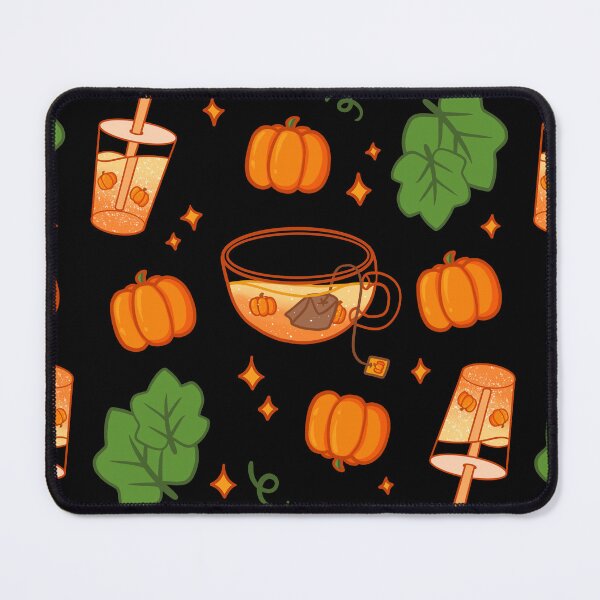 Item preview, Pumpkin Drinks Stars Pattern designed and sold by AkakoAi.