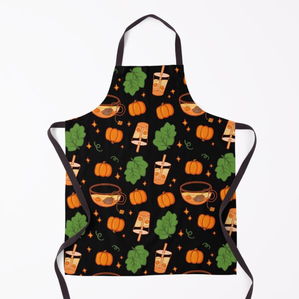 Item preview, Pumpkin Drinks Stars Pattern designed and sold by AkakoAi.