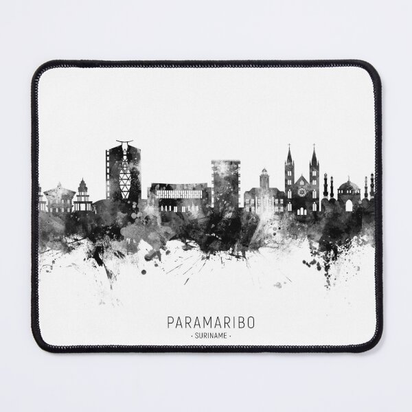 Item preview, Paramaribo Suriname Skyline designed and sold by ArtPrints.