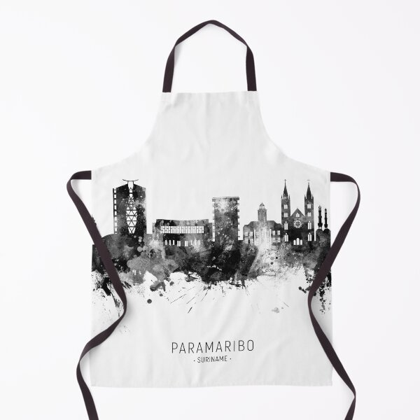 Item preview, Paramaribo Suriname Skyline designed and sold by ArtPrints.
