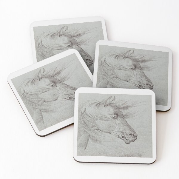 Item preview, Horse Sketch Vintage Art designed and sold by grandlovely.