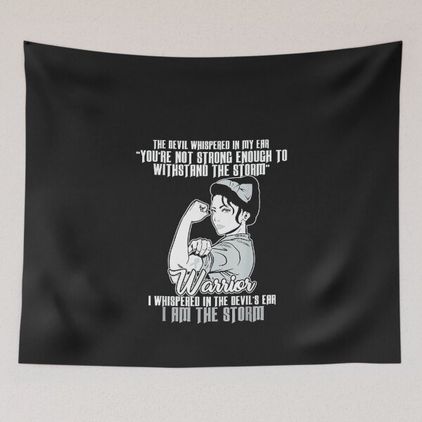 Item preview, I Am The Storm Brain Cancer Warrior designed and sold by doricoffee84.