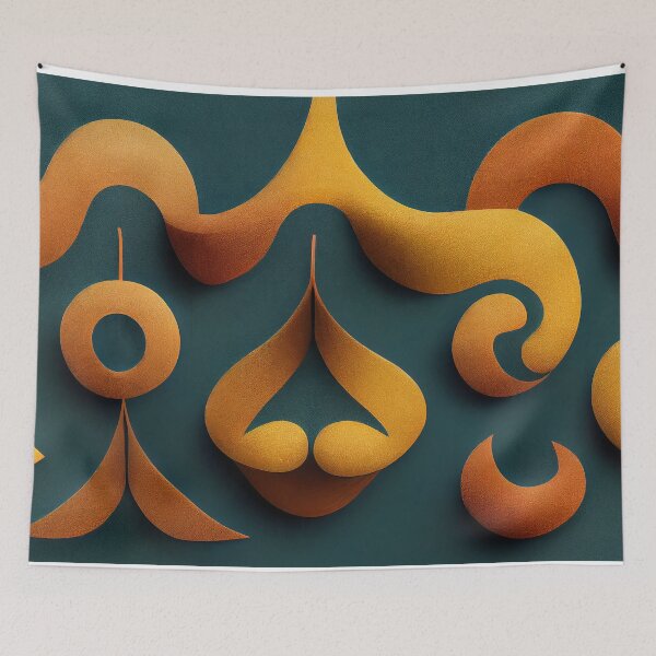 Item preview, Patterns and Curves  - Created by Artificial Intelligence designed and sold by Created-by-AI.