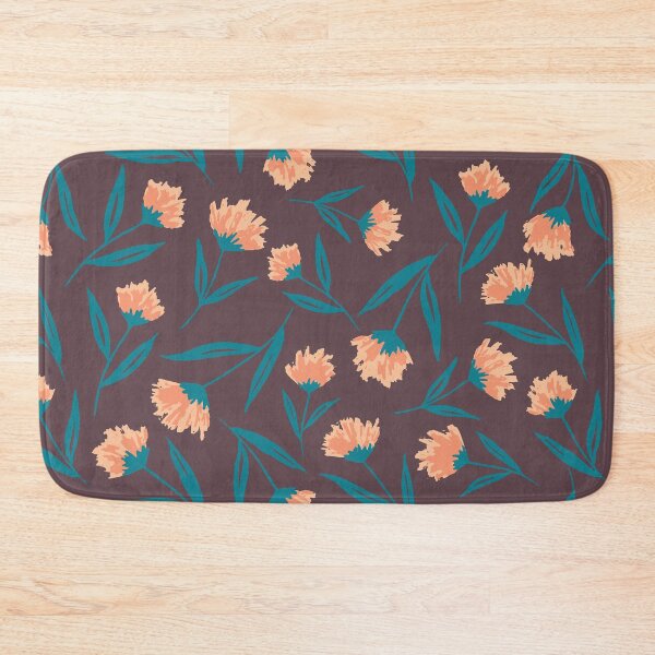Item preview, Floral fun - Orange Maroon designed and sold by Artbyannieyang.