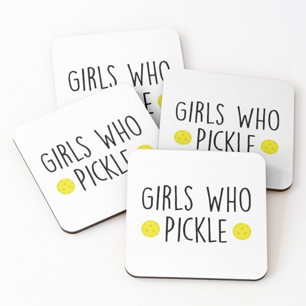 Item preview, Cute Girls Who Pickle Pickleball designed and sold by shirabee.