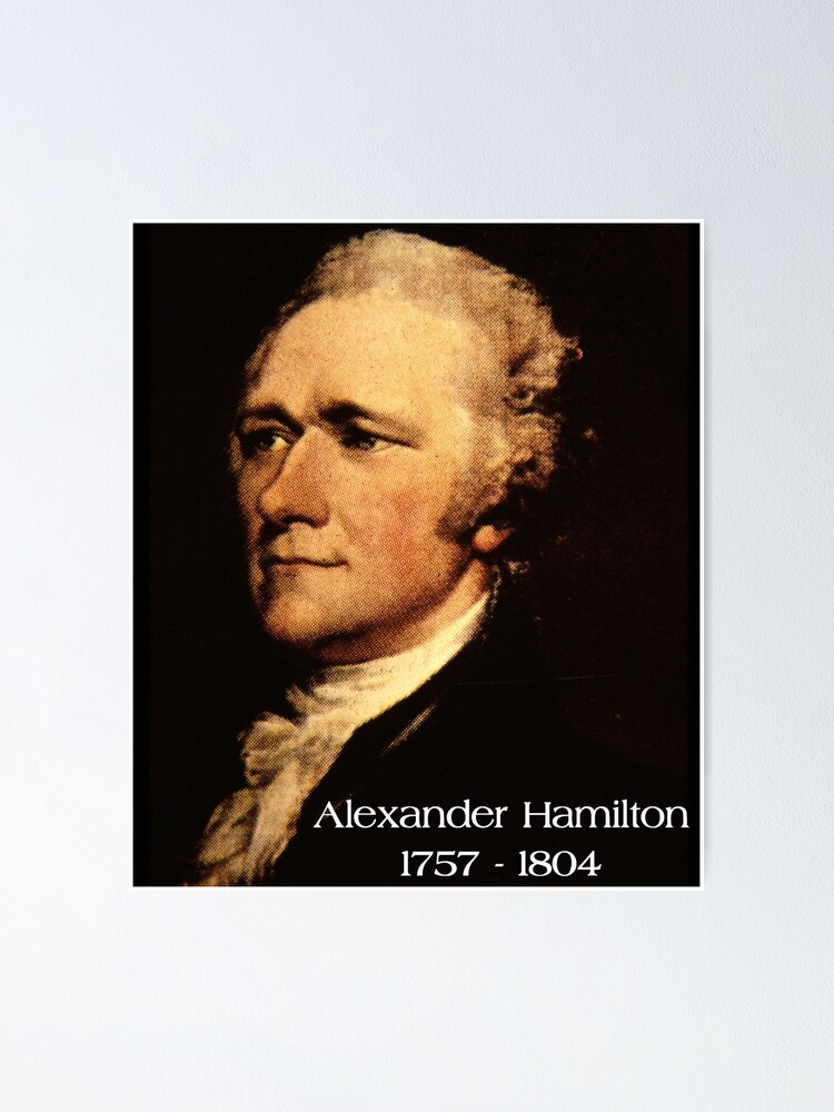 Alexander Hamilton Gifts Hamilton Portrait Gift Ideas for