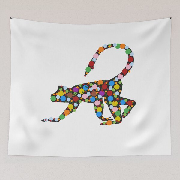Item preview, Funny monkey polka dot ,monkey polka dot pattern,polka dot monkey  designed and sold by Itaxi.
