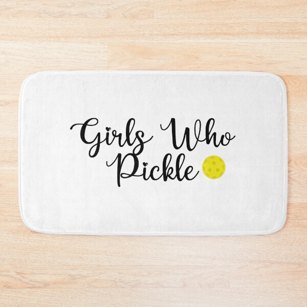 Item preview, Girls Who Pickle Pickleball Girly designed and sold by shirabee.