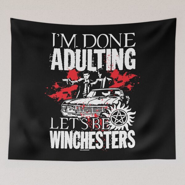 Item preview, Let's Be Winchesters designed and sold by Happy-Llama-Art.