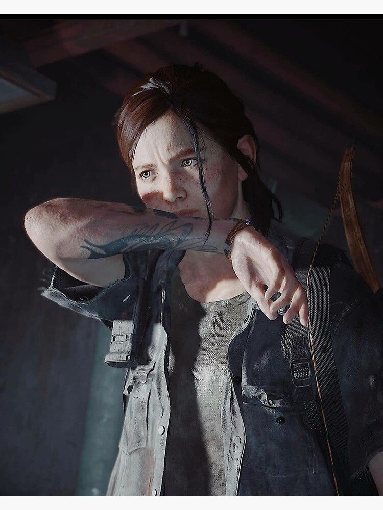 The Last of Us II Ellie Holding Gun  Greeting Card for Sale by  DolphinArts66