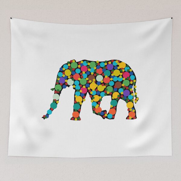 Item preview,  Funny elephant polka dot ,elephant polka dot pattern,polka dot elephant designed and sold by Itaxi.