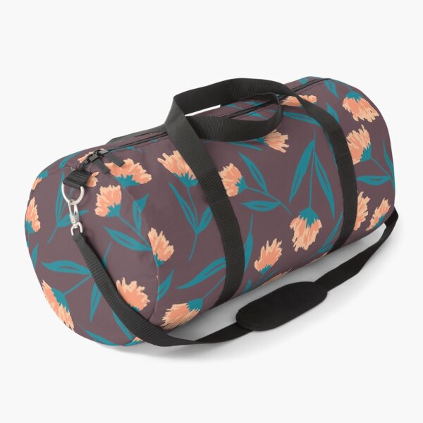 Item preview, Floral fun - Orange Maroon designed and sold by Artbyannieyang.