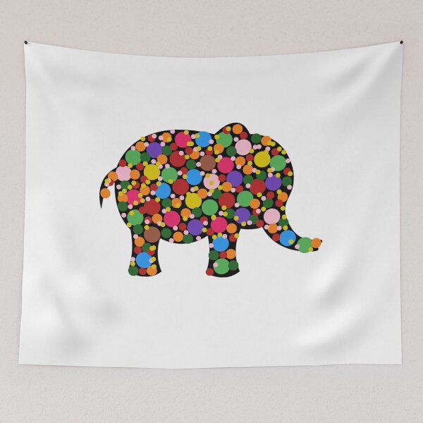 Item preview, Funny elephant polka dot ,elephant polka dot pattern,polka dot elephant designed and sold by Itaxi.
