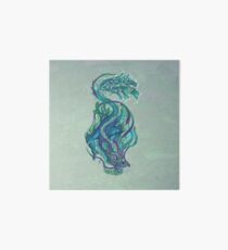 Imperial Water Dragon Art Board Print