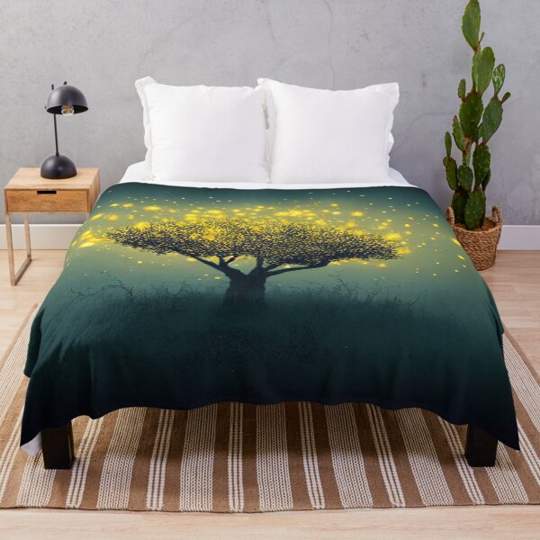 Item preview, Tree Filled with Fireflies - Created by Artificial Intelligence designed and sold by Created-by-AI.