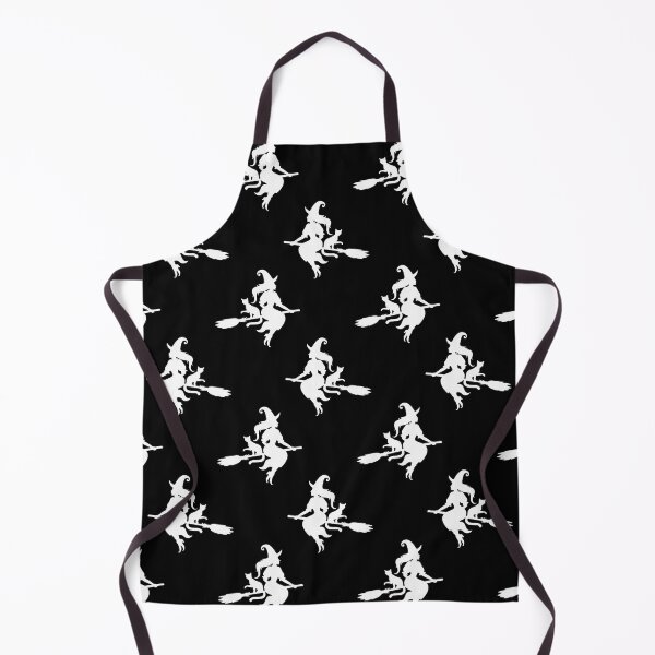Item preview, Witch Cute Cats Halloween Pattern designed and sold by decentwearstore.